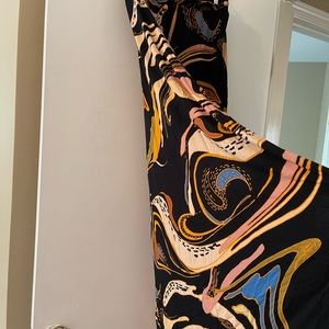 Free People High Low strapless top